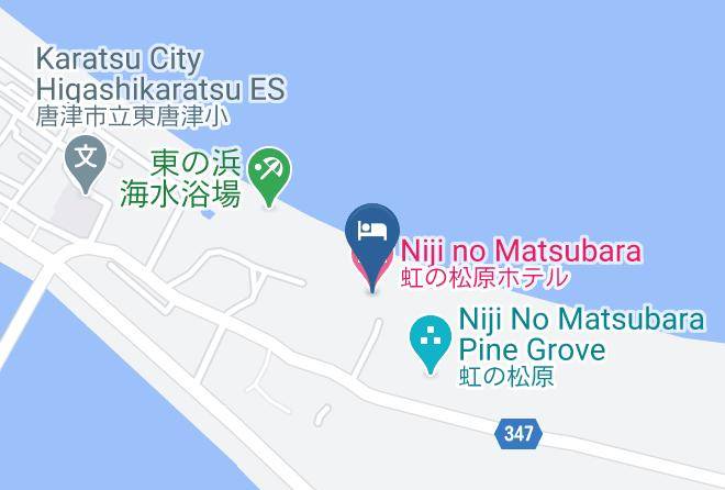 Karatsu City - Niji No Matsubara Hotel Maps