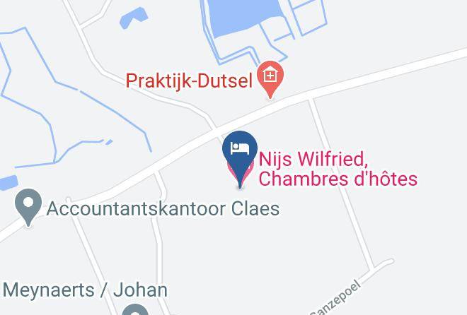 Flemish Brabant - Nijs Wilfried Chambres D'hotes Maps