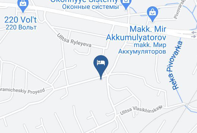 Barnaul - Nika Hotel Maps