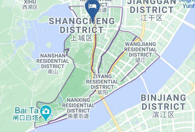 Hangzhou - Nike City Hotel Maps