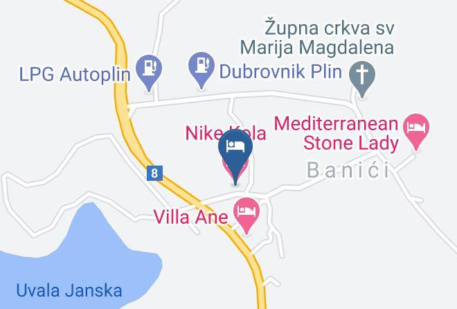 Dubrovnik Littoral - Nike Kola Maps