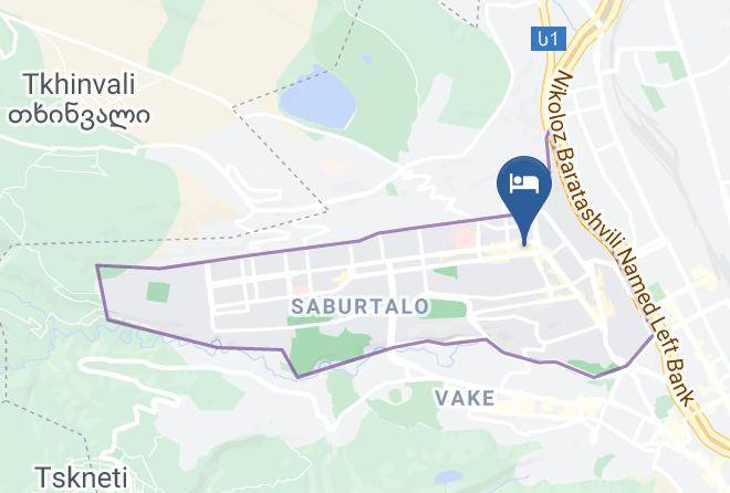 Tbilisi - Niki Dorm Maps