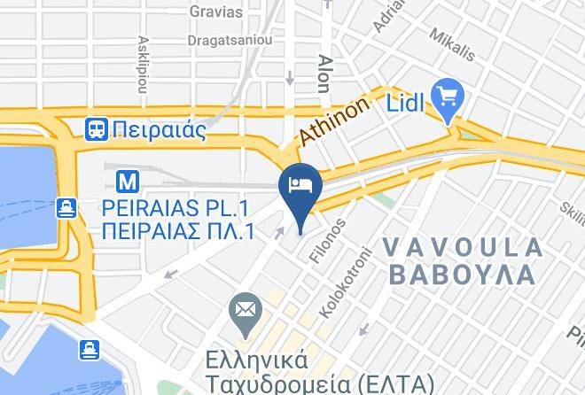 Piraeus - Niki Hotel Maps
