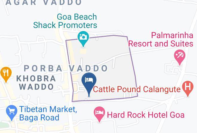 Nikita Residency Goa Map