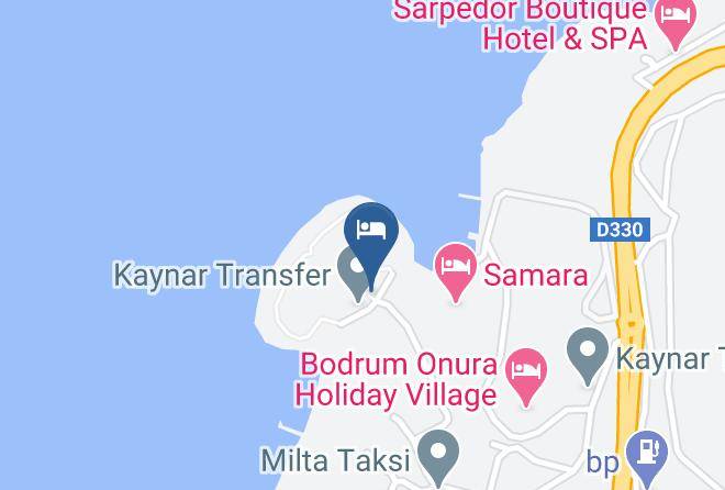 Bodrum - Susona Bodrum Lxr Hotels & Resorts Maps