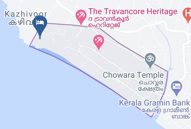 Neyyattinkara - Nikki's Nest A Seaside Resort Ayurveda Maps