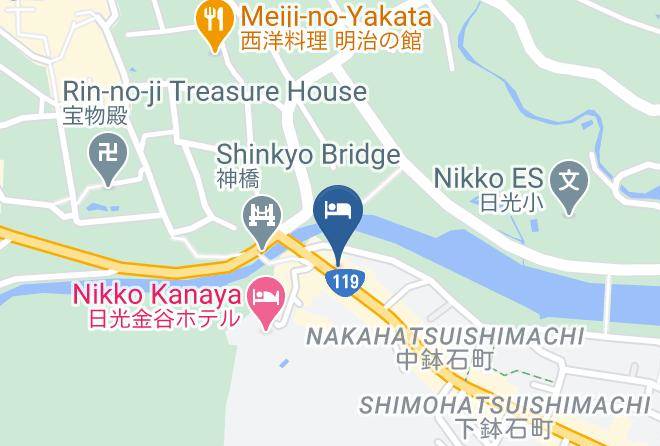Nikko City - Nikko Tokinoyuu Maps