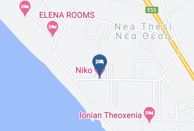 Preveza - Niko Hotel Maps