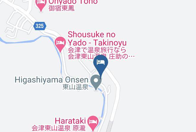 Aizuwakamatsu City - Niko Ryokan Maps