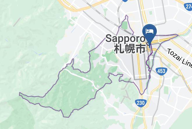 Sapporo City Chuo Ward - Nikoh Refre Maps