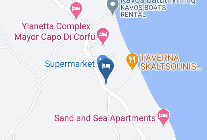 Kerkira - Nikolas Club Maps