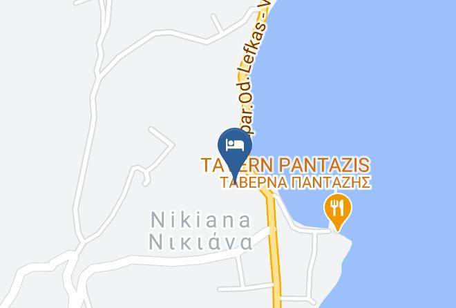 Levkas - Nikoleta's Studios Maps