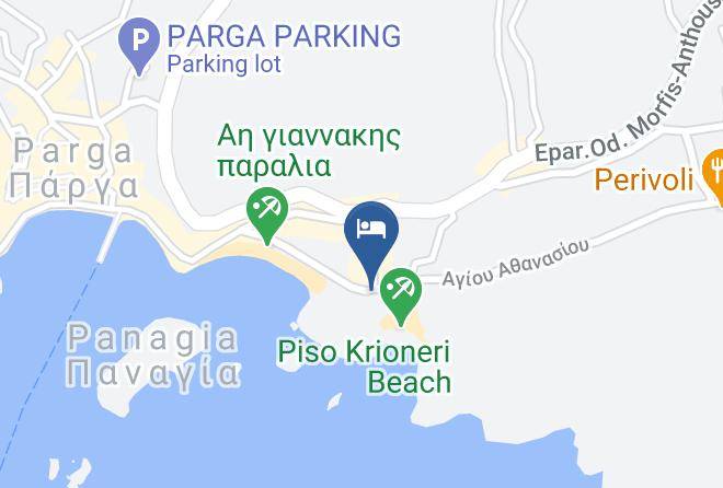 Preveza - Nikos Vergos Pansion Maps