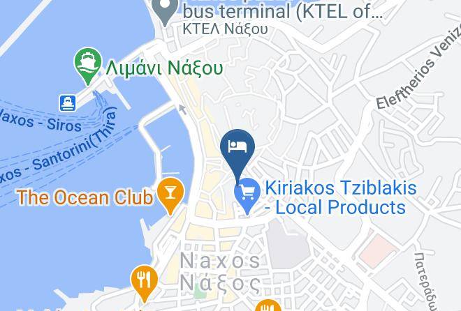 Naxos - Nikos Verikokos Studios Maps