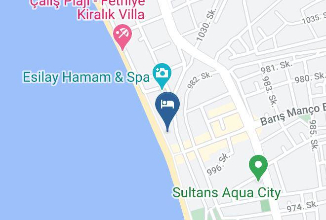 Fethiye - Nil Bar Cafe Restoran Motel Maps