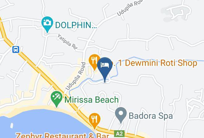 Galle - Nilantha Hotel And Restaurant Maps