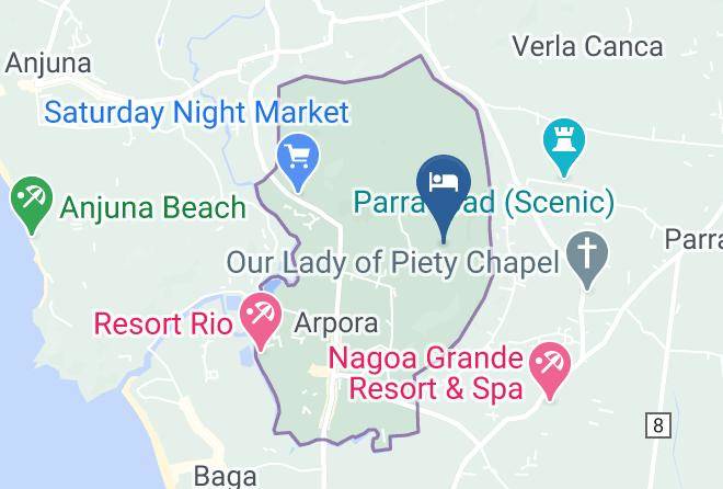 Nilaya Hermitage Map