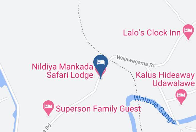 Ratnapura - Nildiya Mankada Safari Lodge Maps
