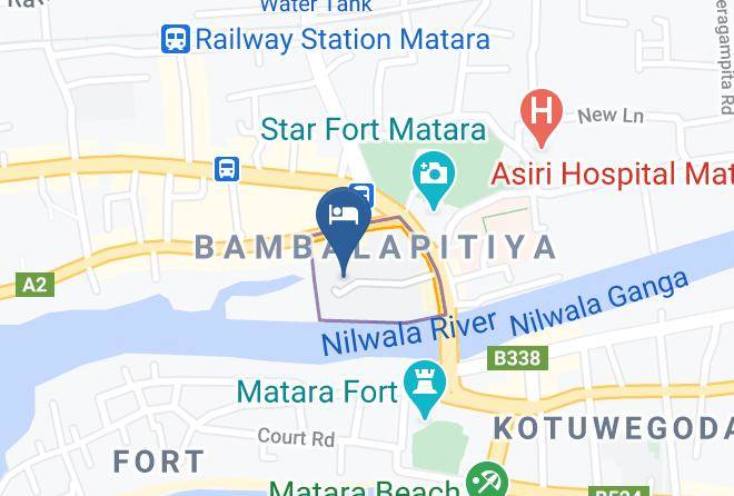 Galle - Nildiya Resort Maps