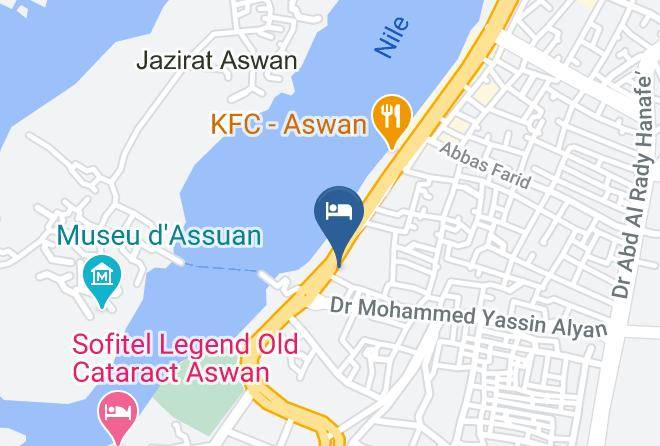 Nile Hotel Map