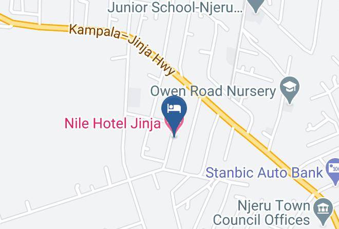 Buikwe - Nile Hotel Jinja Maps