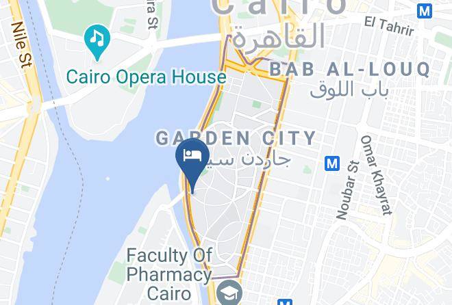 Cairo - Nile Meridien Garden City Maps