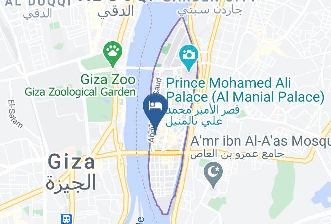 Cairo - Nile Pyramids View Maps