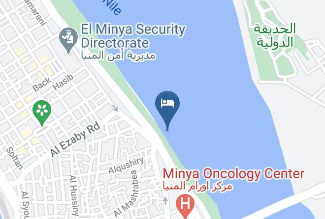 El Menia - Nile Saray Steamboat Maps