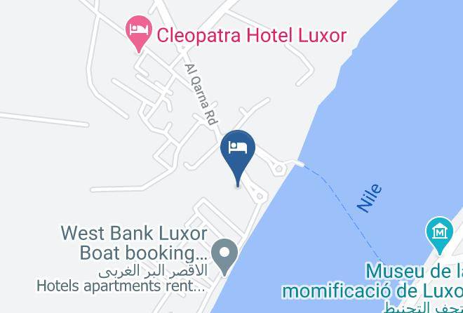 El Qarnah - Nile Valley Hotel & Restaurant Maps