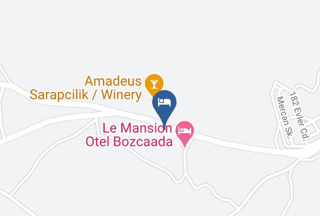 Bozcaada - Nilia Butik Otel Maps