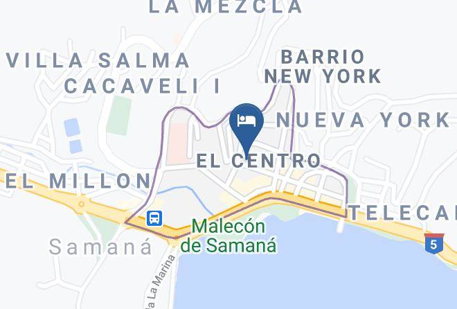 Samana - Nilka Hotel Boutique Maps