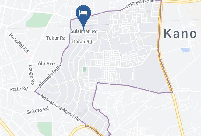 Kano - Nimah Guest Palace Limited Maps