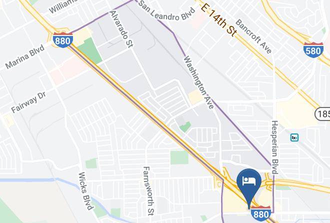 Alameda - Nimitz Motel Maps