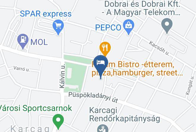 Karcag - Nimrod Bioszalloda Es Bioetterem Maps
