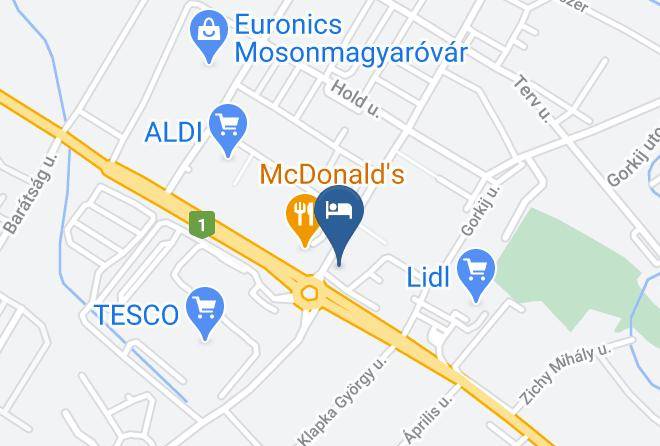 Nimrod Hotel Etterem Map