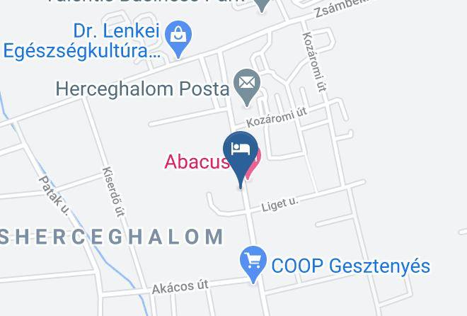 Herceghalom - Nimrod Inn Maps