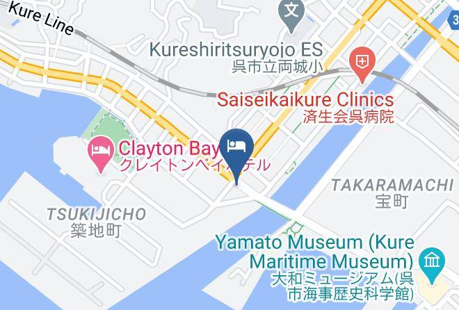 Kure City - Nin Shima Maps