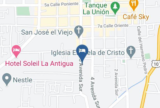 Antigua Guatemala - Nina Boutique Hotel Maps
