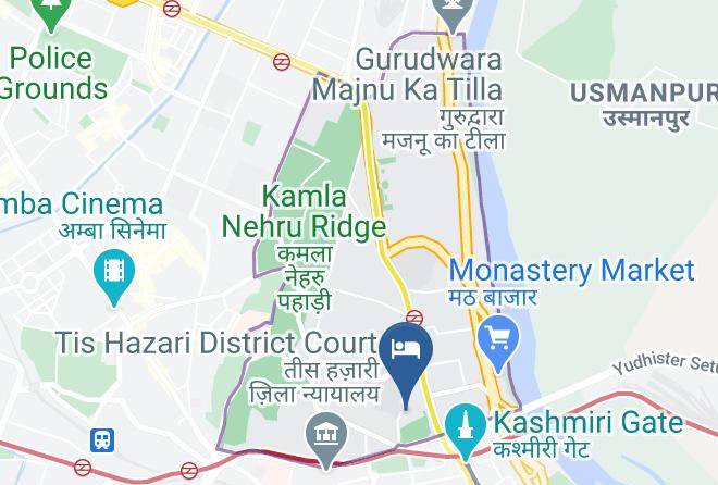 New Delhi - Nina Kochhar's Homestays Maps
