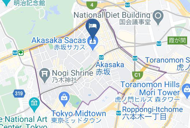 Minato Ward - Nine Hours Akasaka Maps