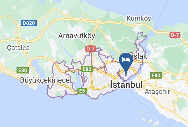 Nine Istanbul Hotel Mapa
 - Istanbul - Beyoglu