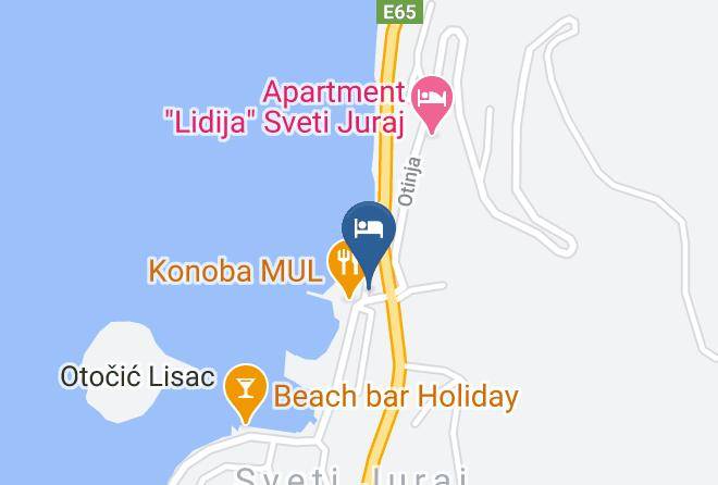 Senj - Nine Sveti Juraj Maps
