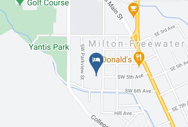 Umatilla - Nine Trees Inn Maps