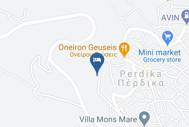 Thesprotia - Ninemia Luxury Residence Perdika Maps