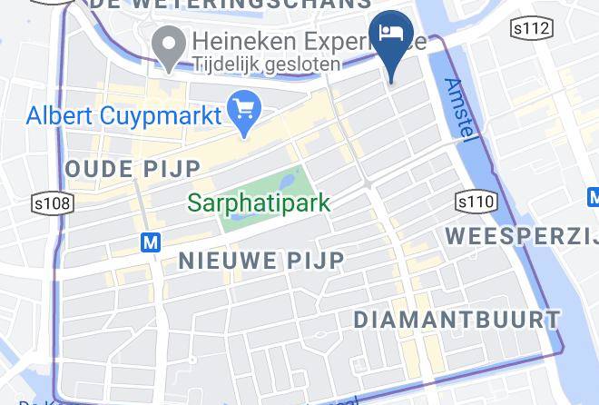 Amsterdam - Teen B&b Maps