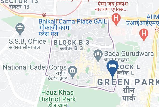 New Delhi - Nineteen Inn Maps