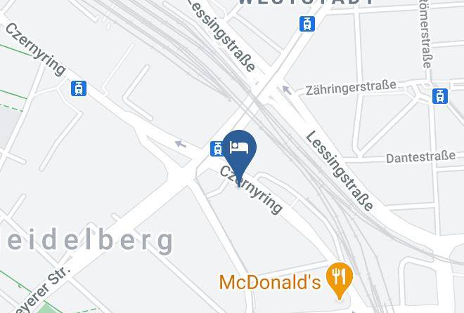 Heidelberg - Ninetynine Hotel Heidelberg Maps