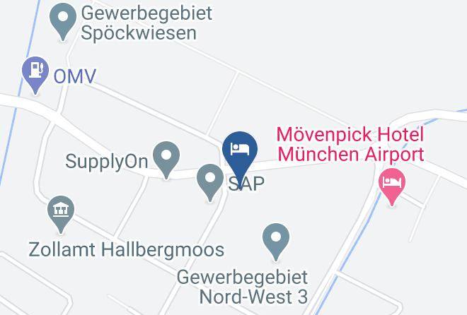 Ninetynine Hotel Munich Airport Map