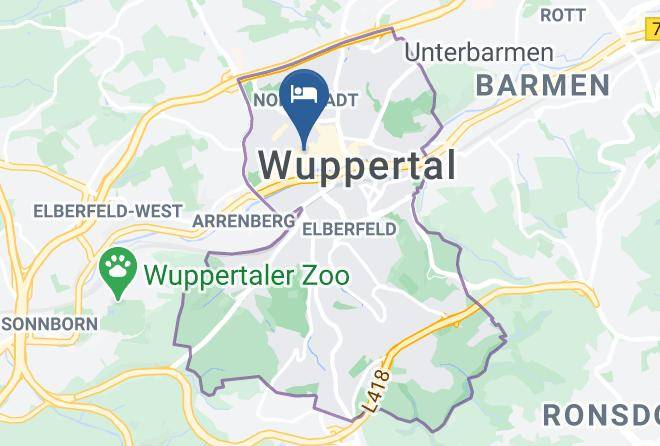 Wuppertal - Ninetynine Hotel Wuppertal Maps
