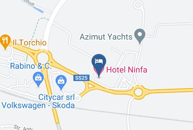 Turin - Hotel Ninfa Maps